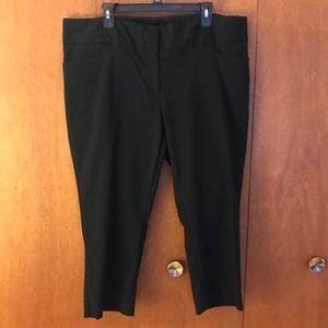 Eloquii Black Capri Pants